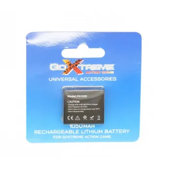 Batería GoXtreme 1050mAh 3,7 V para Rallye, Endurance, Discovery y Pioneer