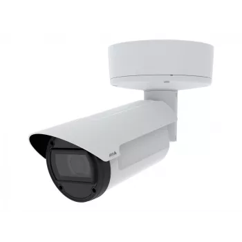 Cámara IP de vigilancia Axis Q1808-LE uso en exterior 3712 x 2784 píxeles con cable pared negro blanco