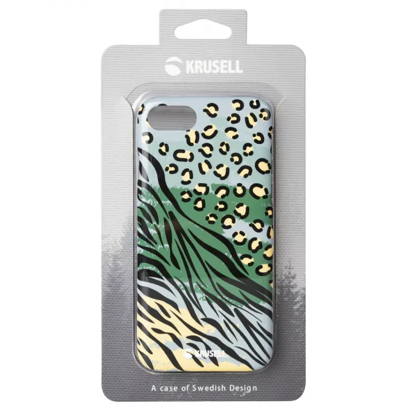 Funda protectora Krusell Cover Limited para Apple iPhone 8/7 – verde salvaje