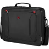 Bolso para portátil Wenger BQ 16 Clamshell — funda negra resistente al agua para portátiles de 16