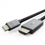 Cable Mini DisplayPort a HDMI CABLETIME — 1,8 m, 4K@30Hz