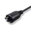 Cargador para e-bike 36V/42V 2A con conector macho Bosch de 3 pines QOLTEC