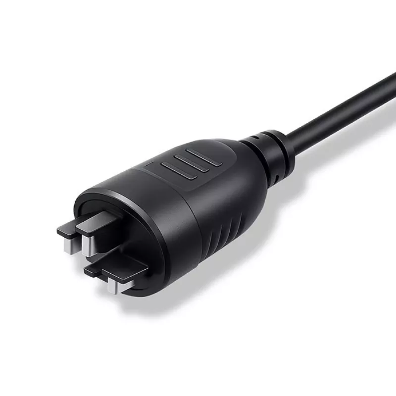 Cargador para e-bike 36V/42V 2A con conector macho Bosch de 3 pines QOLTEC