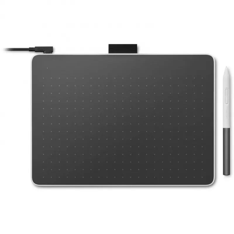 Digitalizador Wacom One Medium electromagnético, inalámbrico, con cable USB-C, Bluetooth 5.1, caja de cartón con certificación FSC