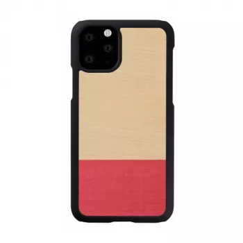 Funda de smartphone man and wood para iPhone 11 Pro, negra, diseño mismatch