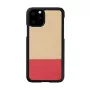 Funda de smartphone man and wood para iPhone 11 Pro, negra, diseño mismatch