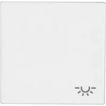 Accesorio para interruptor eléctrico Jung LS 990 L WW, blanco, compatible con series 531 U/532 U/533 U, IP44