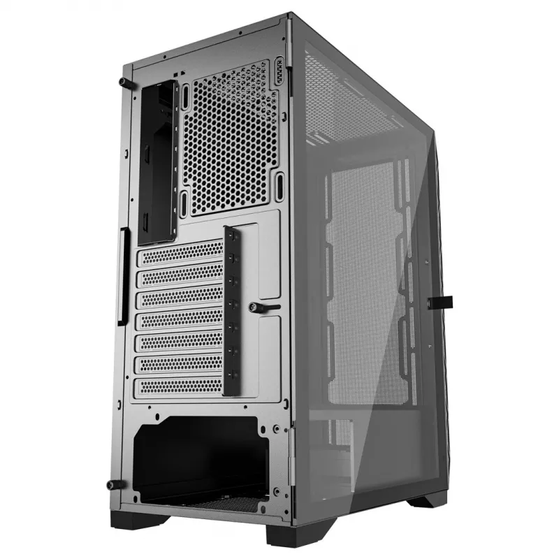 Gembird CCC-FC-M200 Caja ATX Gaming, Fornax M200, Mesh, sin ventiladores, negra