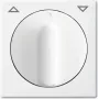 Busch-Jaeger Tapa interruptor de persiana, pulsador de persiana Busch-balance SI blanco alpino 2542 DR-914 (2542 DR-914)
