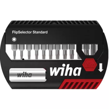 Juego de puntas de destornillador Wiha FlipSelector Standard 13 uds.