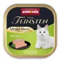 Animonda Vom Feinsten Mildes Menu comida húmeda para gatos de pavo, 100 g