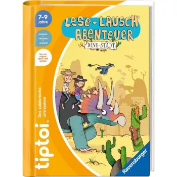 tiptoi Aventura de lectura y escucha: Ciudad Dino, libro educativo