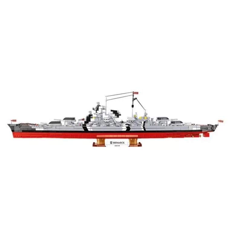 Set de construcción Cobi acorazado Bismarck modelo con 3204 piezas - Cobi CO BI-4860