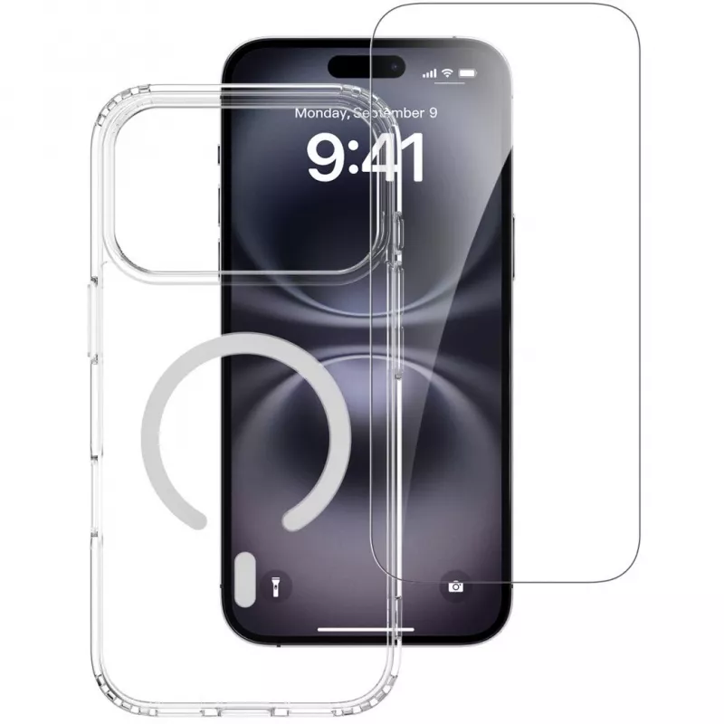 Funda Border Case 4smarts iPhone 17 Pro Max 17,5 cm Transparente