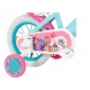 Bicicleta infantil Toimsa 1297 con ruedas de espuma de 12 pulgadas, 4 ruedas, cesta, protector de cadena, guardabarros — My Little Pony