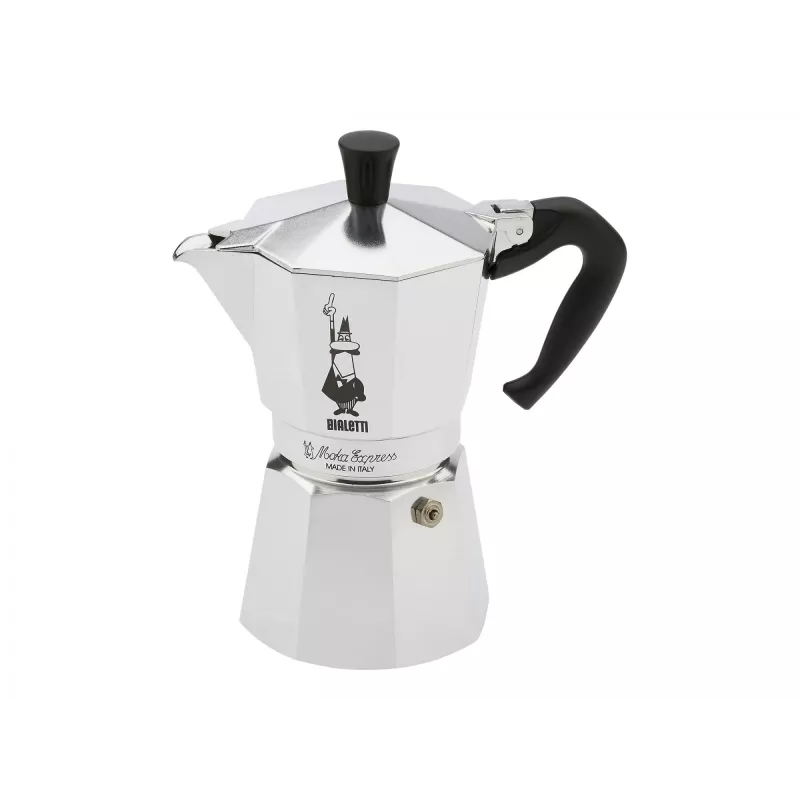 Bialetti Moka Express cafetera moka 0,3 L aluminio, negra