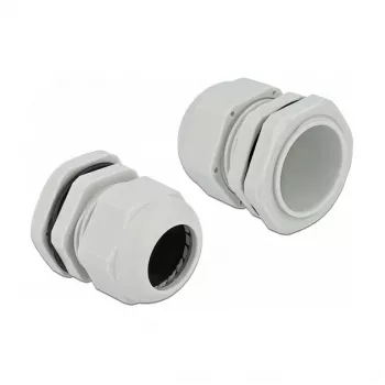 Prensaestopas DeLOCK 60227 gris plástico 10 uds.