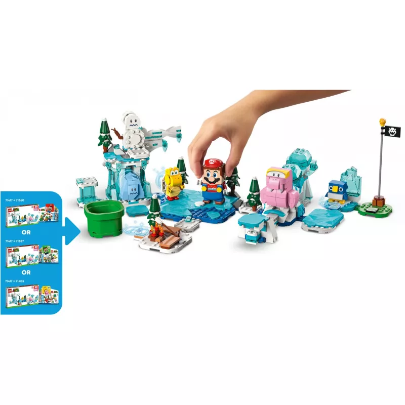 LEGO SUPER MARIO 71417 SET DE AMPLIACIÓN - AVENTURA HELADA DE FLIPRUS