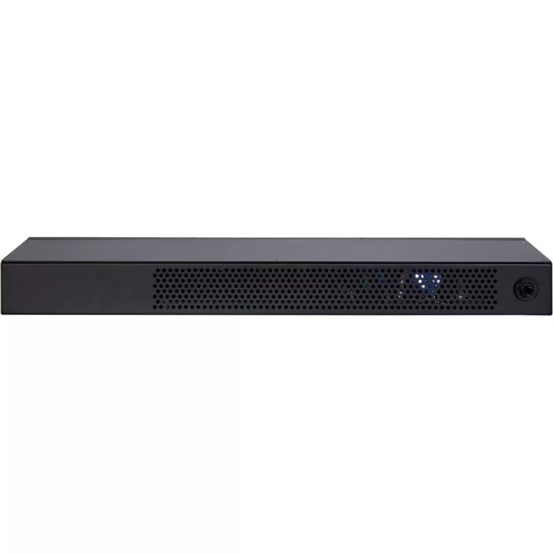Inter-Tech SW-0816 Unidad de distribución de energía (PDU) 8 tomas AC Negro