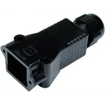 HARTING Germany GmbH & Co. KG carcasa de acoplamiento plástico, negro 09453450000 (09453450000)