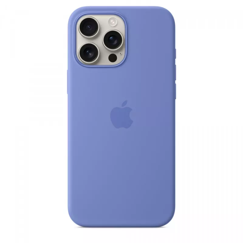 iPhone 16 Pro Max funda de silicona con MagSafe - Periwinkle