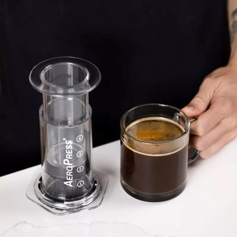 Cafetera AeroPress Clear