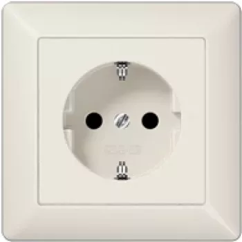 JUNG AS 1520 - CEE 7/3 - marfil - duroplast - 250 V - 16 A