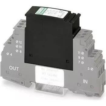 Phoenix Contact 2856032 PT 1X2-24DC-ST - Conector de protección contra sobretensiones (2856032)