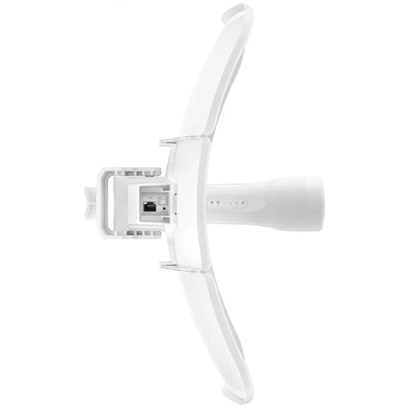 Puente de red TP-LINK Beam Bridge 5 UR KIT, 5 GHz banda única, Wi‑Fi 5 (802.11ac), Gigabit Ethernet, antena externa, alcance máx. 15000 m, blanco