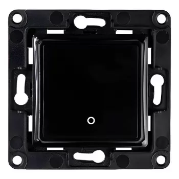 Interruptor de luz Shelly Wall Switch 1 Negro