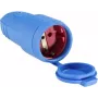 as - Schwabe 62411 acoplador de goma con contacto de protección 230 V azul IP44 (62411)