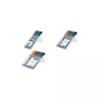 Rotulador Staedtler 316 WP4 negro azul verde rojo