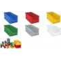 Caja de almacenamiento allit 456293 — organizador de plástico 125×150×320 mm, verde