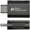Good Connections Adaptador USB 3.2 Gen.1 3.0 conector macho C a conector hembra USB-A carcasa de metal galvanizado (USB-AD302)