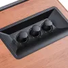 Edifier R1280T Sistema de altavoces activos para estantería con mando a distancia y doble entrada RCA - Brown Wood