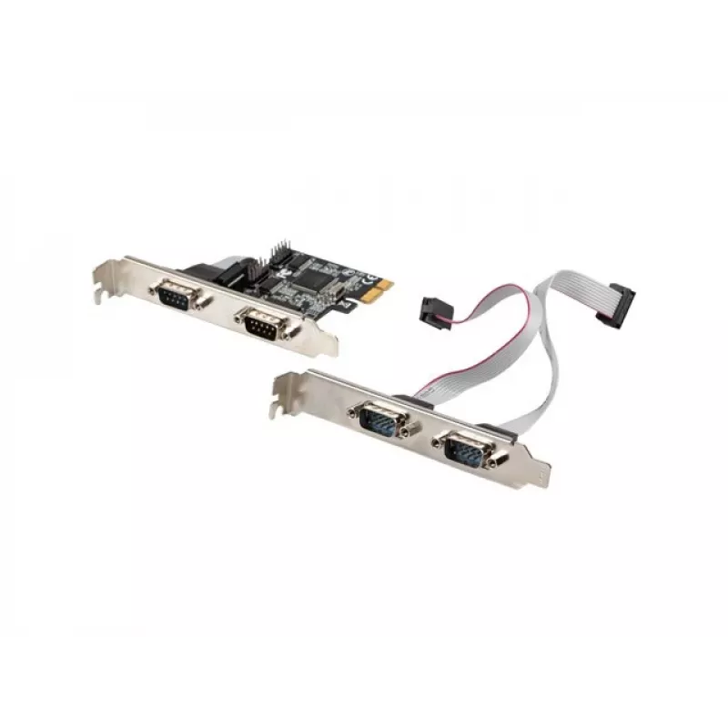 Tarjeta de interfaz interna PCIe Lanberg PCE-DB9-004
