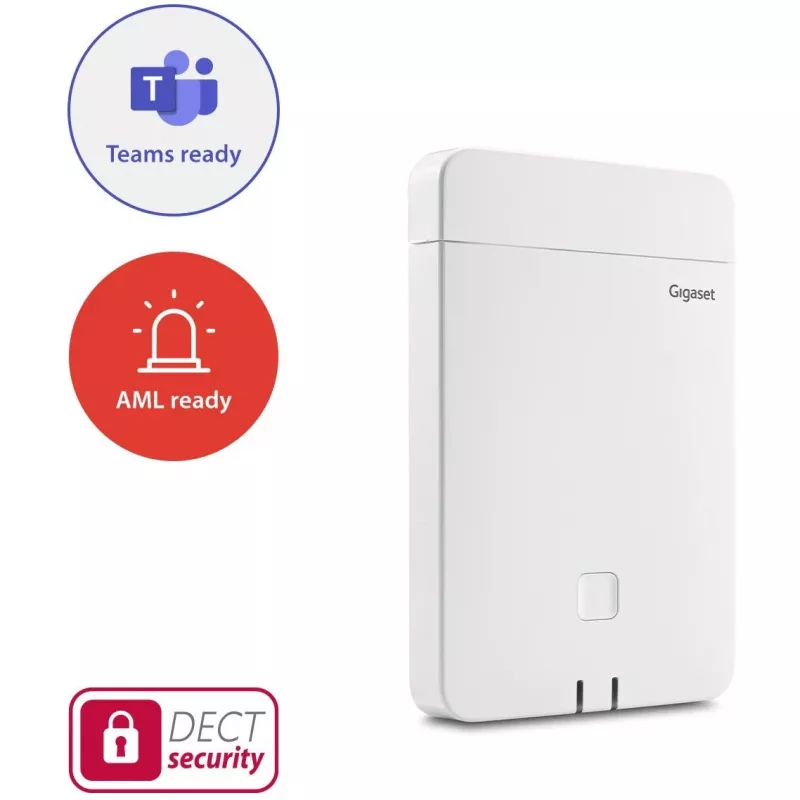 Estación base DECT Gigaset PRO N870 SPK PRO — conectividad inalámbrica, potente sistema DECT multicelda