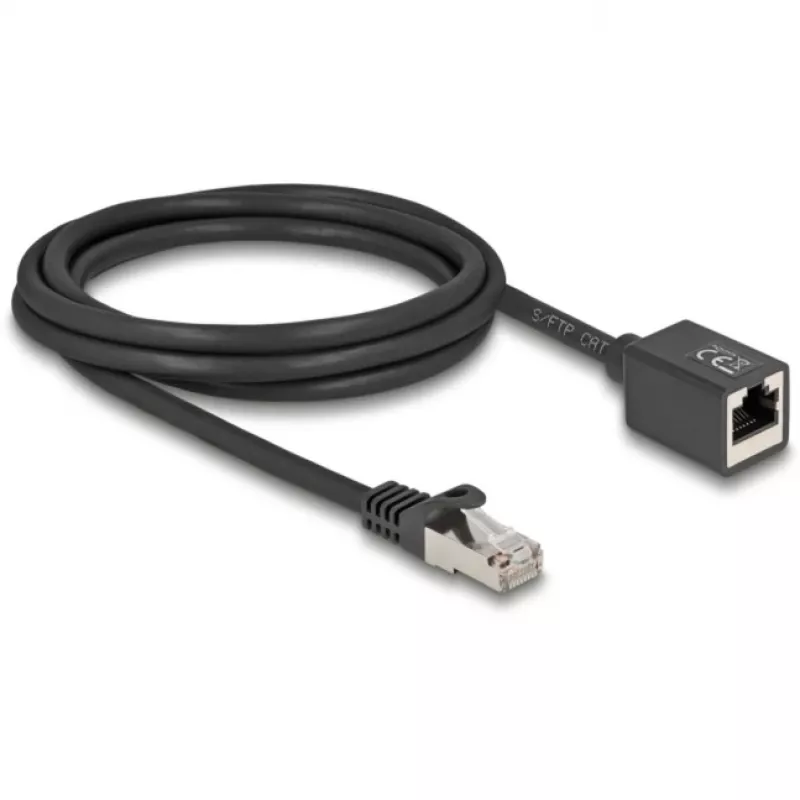 Cable de red DeLOCK 90309 RJ-45 Cat6a 2 m negro