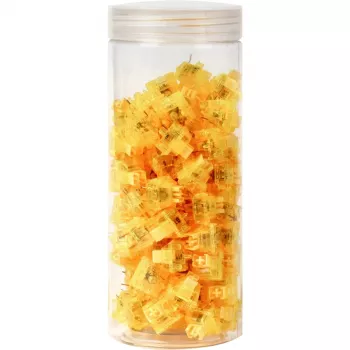 Interruptor de teclado Keychron G36 amarillo plástico hot-swappable