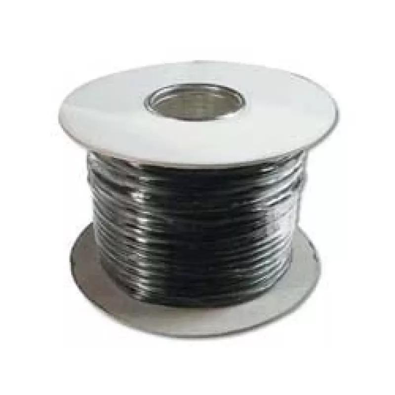 Cable plano de instalación telefónica Digitus AK-460702-100-S 100m negro