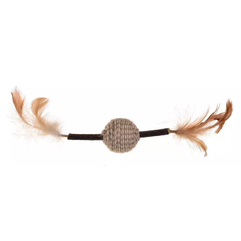 TRIXIE Matatabi Feather Game juguete para gatos, 20 cm