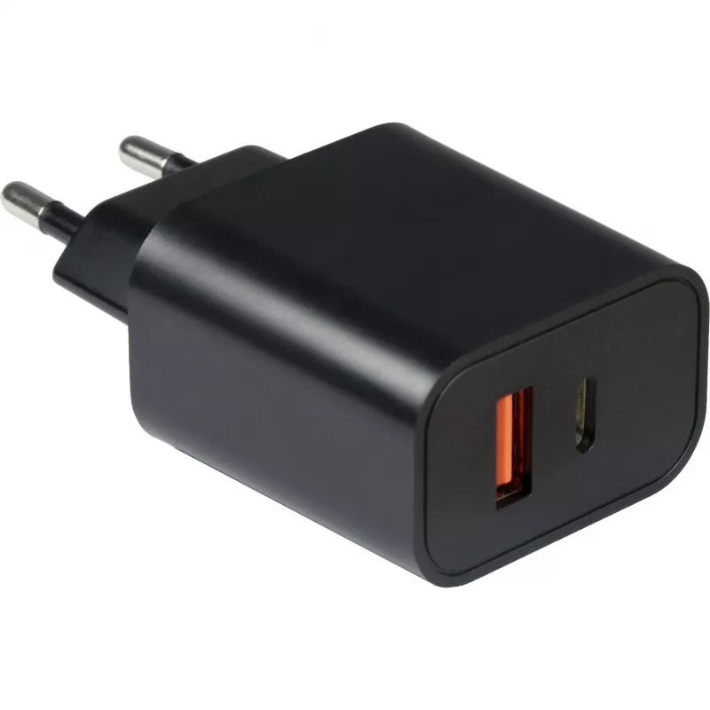 Cargador Inter-Tech PD-2120 smartphone negro carga rápida AC interior