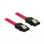 Cable SATA DeLOCK 84301 0,7 m rojo