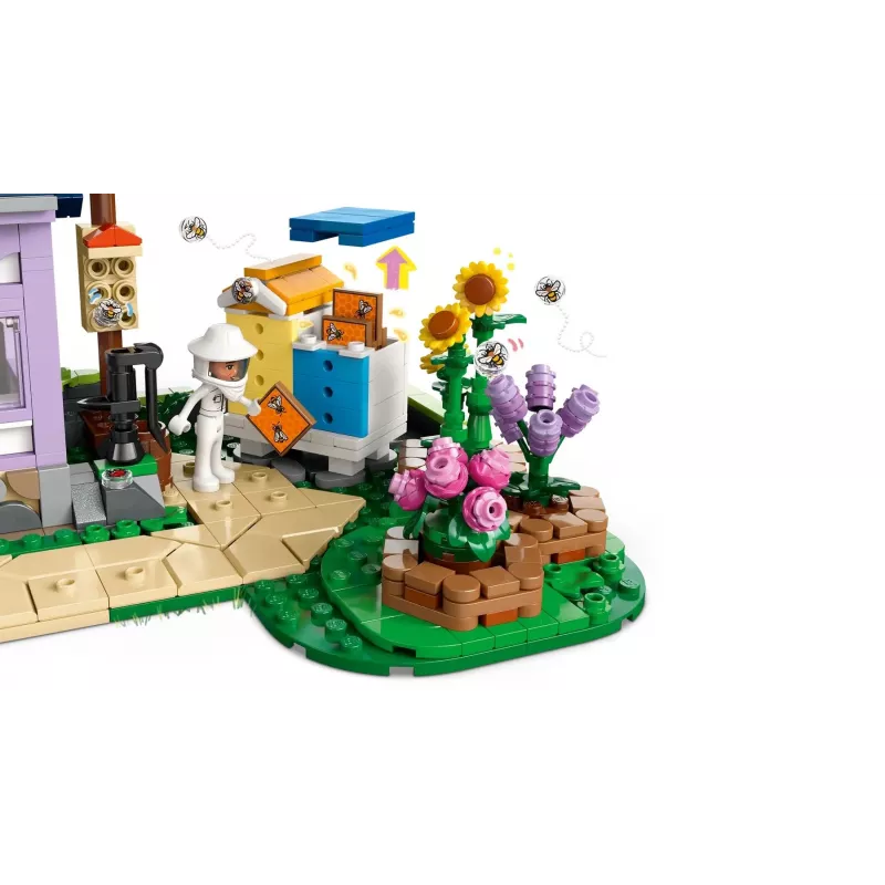 LEGO FRIENDS 42669 Casa de apicultor y jardín de flores