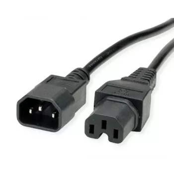 Cable de alimentación negro VALUE 19.99.1122