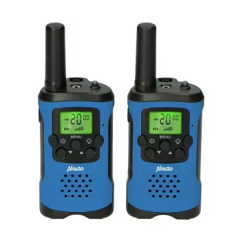 Walkie-talkie Alecto FR-115BW — 8 canales, hasta 7 km de alcance, 24 h de autonomía, 2 baterías incluidas