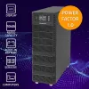 Qoltec 52284 SAI sistema de alimentación ininterrumpida | 10kVA | 10000W | factor de potencia 1,0 | LCD | EPO | USB | online