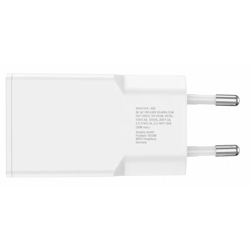Cargador de interior 4smarts 541124 Smartphone Blanco AC carga rápida