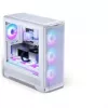 Caja de PC PHANTEKS Eclipse G400A + refrigeración líquida AiO Glacier M25 Gen2 - blanca