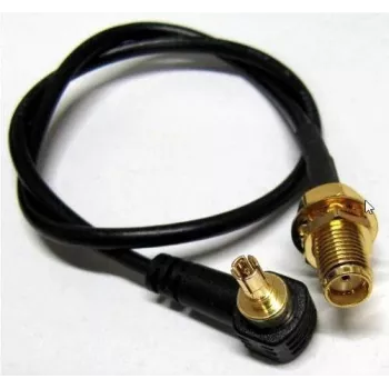 ALLNET ANT-PIG-SMAF-CRC9 cable coaxial 0,15 m SMA negro (ANT-PIG-SMAF-CRC9)